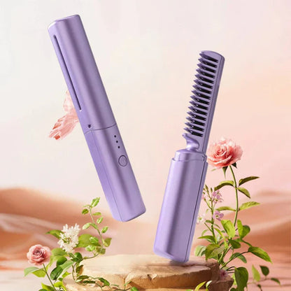 Qokzek Rechargeable Mini Hair Straightener